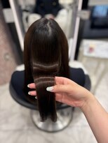 パーマ落としラボ アピッシュ 銀座(apish)&nbsp;パーマ落とし×艶髪ストレート仕上げ