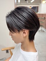 シーク 八王子(CHIC) 毛流れセンターパート×ナチュラル縮毛矯正【八王子】