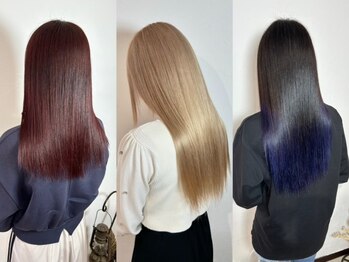 コーム(coom)の写真/【髪質改善×旬カラー】肌を美しく魅せる透明感デザインと、触りたくなる「うる艶髪」を同時に叶える