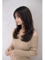 リビンバイアフロート(Livin by afloat)&nbsp;韓国風ロングレイヤー/大人韓国ヘア/ワンホンロング
