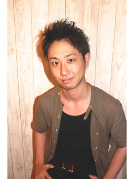 グランドライン(GRAND LINE) 無造作ブラッシュアップショート　アッシュブラック