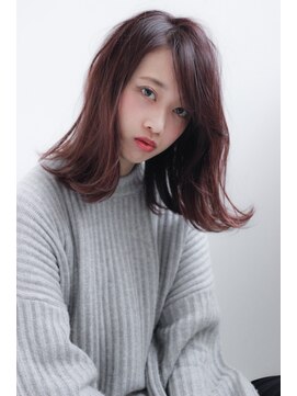 クララ サカエ(CLALA Sakae LA.DONNA group) 艶カラー☆外ハネ×クール