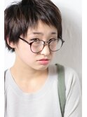 【coma中野】ジェンダーレスボーイッシュショートスタイル.