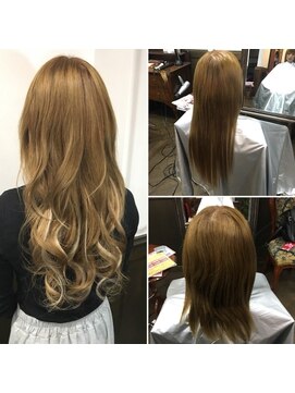 ビフォーアフター プルエクステ エクステ ヘアアレンジ L ネオダダバイエデン Neo Dada By Eden のヘアカタログ ホットペッパービューティー