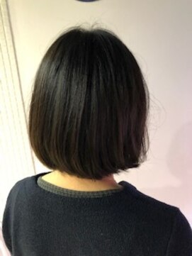 スタジオ アルファプラス 日暮里店(studio α+) ワンレンボブ♪【スタジオアルファプラス日暮里】