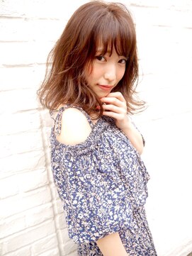 マルツ 銀座(maltu) 【モテ髪フェミニン　可愛い】　ふんわりミディ