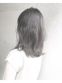 【Marl】グレージュカラーの無造作セミディ♪