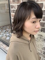 ヘアー アイス カンナ(HAIR ICI Canna)&nbsp;ミディアム×エアウェーブ
