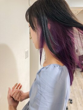 コマド(Comado) インナーハイライトに紫