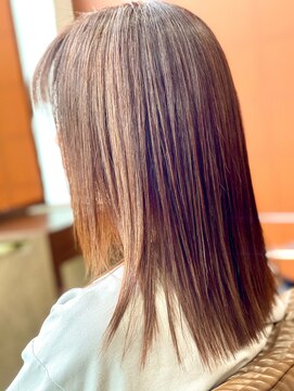 ハーモニックサロン キュア(harmonic salon Cure) ロングスタイル/ニュアンスカラー/福山市