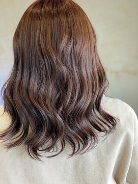 ヘアアイラッシュ リベット(hair eyelash RIVET) ミディアム×ベージュカラー
