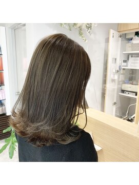 アヴァンス 京橋店(AVANCE) 糸ハイライト×フォギーベージュ