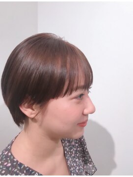 スエード(suede) Brown×マッシュショート