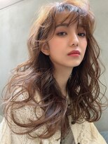 ブラン 梅田(Blanc)&nbsp;【Blanc】ヘーゼルベージュ_ロング4845