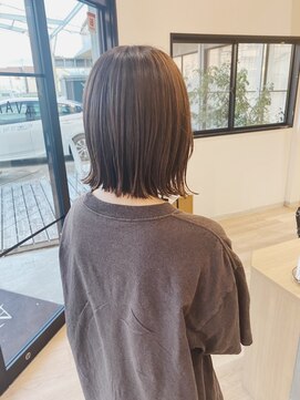 チェレ オレ 新金岡店(Chere ore) ココアブラウン/20代30代人気ボブスタイル/ハイライト