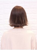 切りっぱなし外はねボブ【鶴ヶ島/鶴ヶ島駅/女性専用サロン】