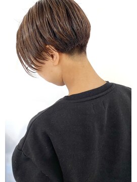 レーベル(LABEL) 【LABEL】刈り上げハンサムショート