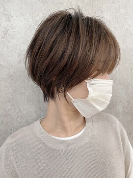 サンク 原宿 表参道(cinq) ショートヘアショートカットショートボブマッシュショート前髪