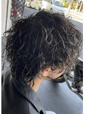 店長【橋本】ウルフ/波巻きパーマ