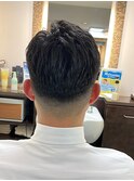 ショートアイロンパーマ