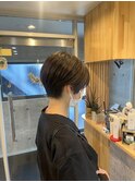 40 50代　ハンサムショート