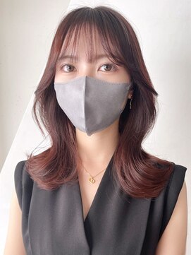 アイティーバイアルバム 藤沢店(IT by ALBUM) カシスピンク_ショコラアッシュヘルシースタイル_ba402302