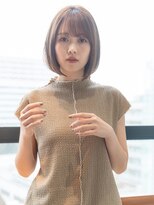 ケアリー 成増(Carelly) ☆大人かわいい前髪セシルカットココアブラウンネオウルフ
