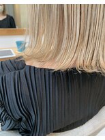 ドットエフ(.f)&nbsp;ミルクティーベージュ/ブリーチ