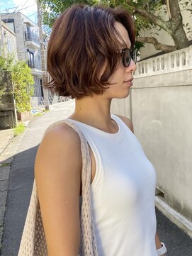 アンプラグド(unplugged) 【unplugged】切りっぱなしボブ〔表参道/渋谷〕