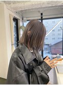 グレージュ / ボブ 〔久屋大通/丸の内/伏見/栄/名古屋〕