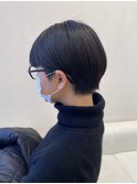 黒髪ショート