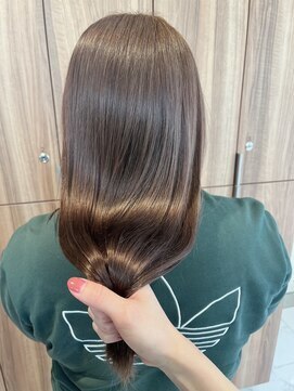 ガリカ 大名(Gallica) 【森千晶】透明感オリーブベージュ/ブリーチなしダブルカラー