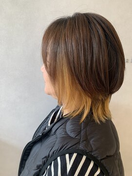 エメ バイ ヘアーポケット(aimer by hair pocket) レイヤーオンカラー