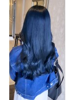 ヘアスタジオ アルス 御池店(hair Studio A.R.S) ブルーブラック韓国カラーダブルカラー10代20代kawaiiカラー