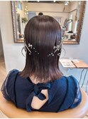 ピタッとボブアレンジ