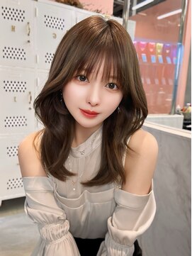 クム(kumu) 【kumu】似合わせ前髪おくれ毛/くびれミディ/名古屋/20代/30代