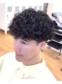 【プードルマッシュ】メンズパーマ刈り上げツーブロック名古屋