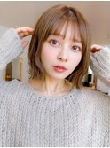 Say.黒髪ボブルフネビージュ小顔ワンレンくびれボブレイヤー原宿