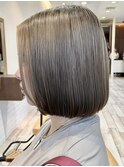 マッシュショート丸みショート黒髪ショートベリーショート40代