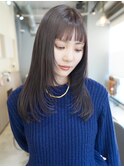 ハイレイヤー/ミディアム・ロング/20代/30代/顔周り・フェイス