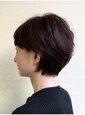 大人のナチュラルショート　【妙典/千葉】