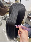 髪質改善ストレート