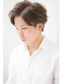 アップバンク/七三分け