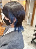 ウルフ/インナーカラート/ショート/学割U24/京都/河原町