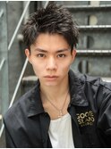 爽やかアッシュブラックショート　mizuno