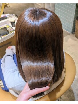 ロンド シャルム 吉祥寺(Lond charme) オリーブグレー/韓国レイヤーカット/マロンベージュ/黒髪/小顔