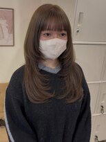 ラヴィズム 名駅店(LUVISM) ウルフレイヤーカット/ベージュカラー/LUVISM名駅/eika/