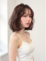 ブロウ ネックス ザ サロン 表参道(VLOW nex the salon)&nbsp;vlow表参道  上品くびれレイヤー　髪質改善　韓国　長屋