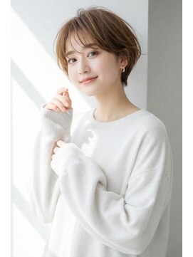 ラ ブレス 天王寺(LaBless) ナチュラルベージュ×大人ショート