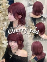 ミリム 栄矢場町店(MIRiM)&nbsp;チェリーレッドカラー♪